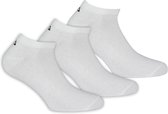 Fila - Invisible Socks 3-Pack - Enkelsokken - 43-46 - Wit