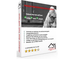 Asbest doe het zelf kleef/stofmonster plus pakket