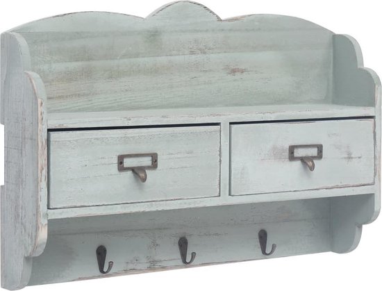 VidaXL Wandkapstok 50x10x34 cm