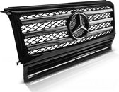 Grill MERCEDES W463 90-12 ZWART CHROOM