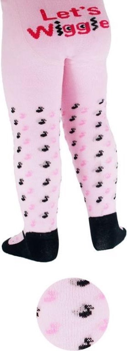 Let's wiggle maillot roze 0-6 maanden
