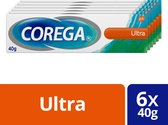 Corega Ultra Kleefcrème voor de gebitsprothese 6x40 g