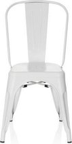 hjh OFFICE Vantaggio Brush Conference Chair - blanc mat