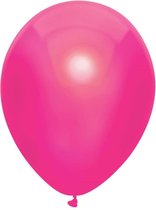 Haza Original Ballonnen Metallic Hot Pink 30 Cm 100 Stuks