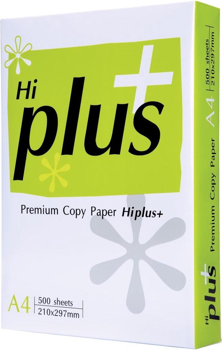HIPLUS PAPIER A4 75G 500V - Hiplus