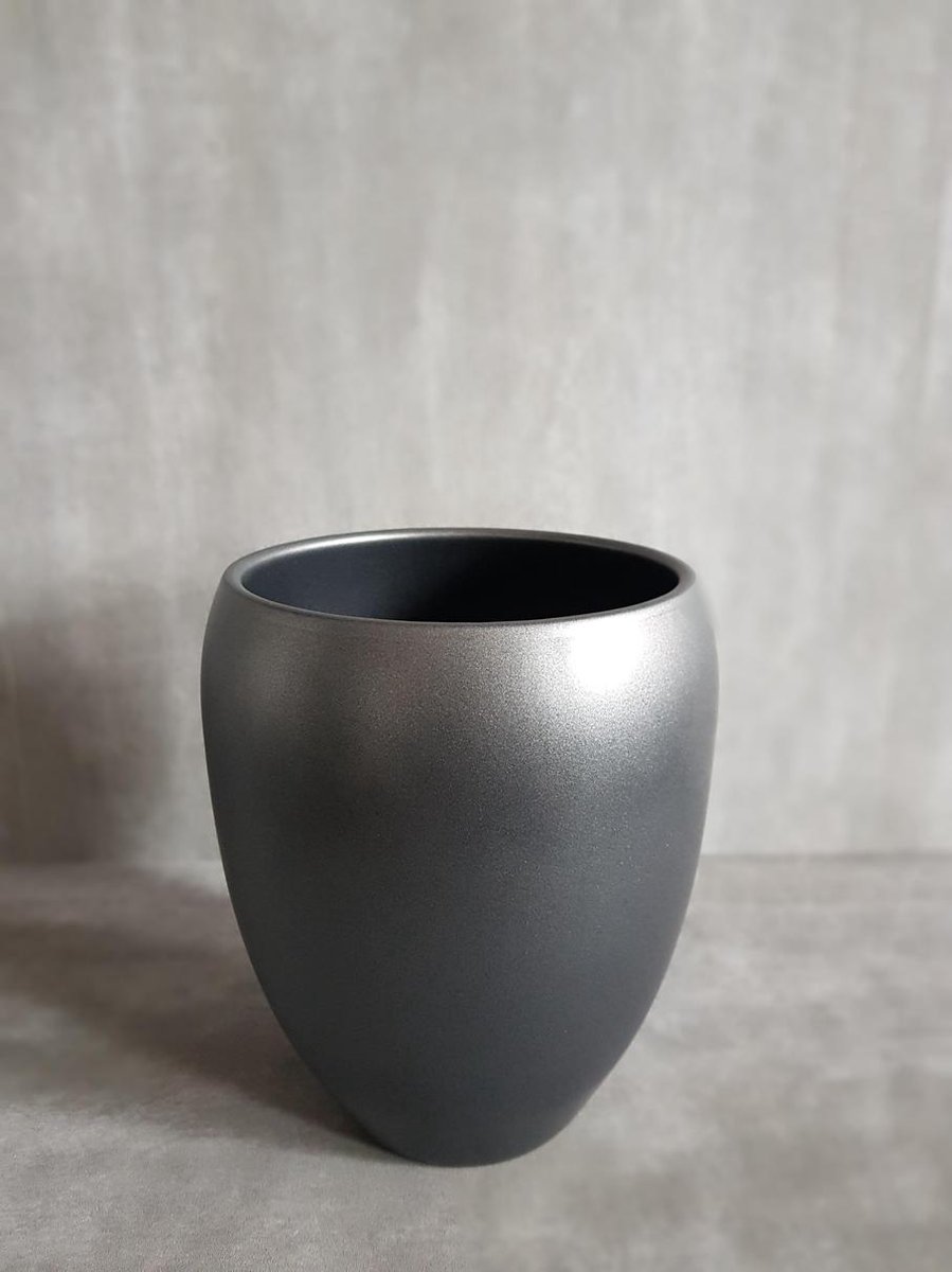 Bloempot | plantenpot | grijs | Ø18 x 24 cm