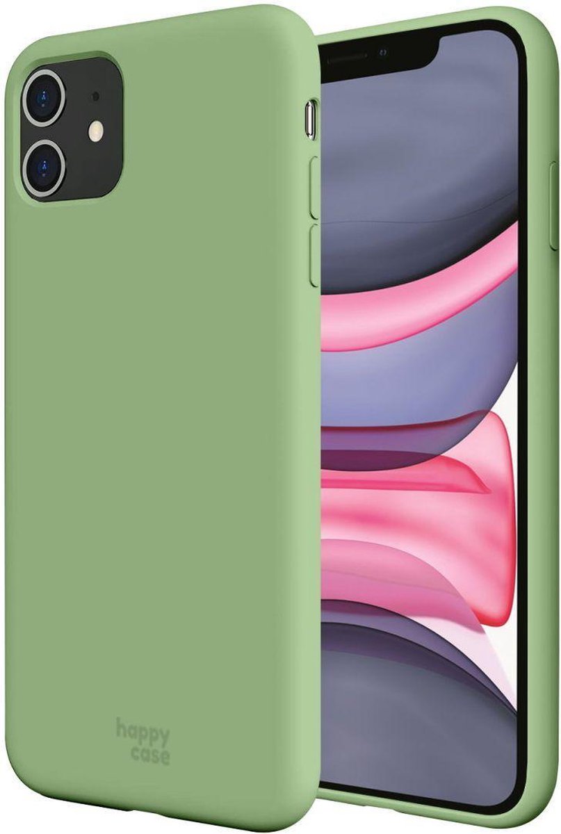 Happycase Apple Iphone 11 Hoesje Siliconen Back Cover Mint Groen Bol Com