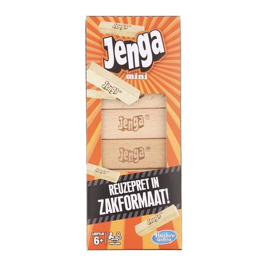 Pocket Size Hasbro Gaming Jenga Mini Games