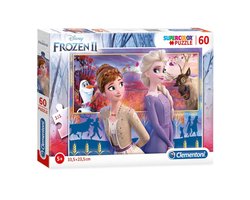 foto van Clementoni - Puzzel 60 Stukjes Frozen 2, Kinderpuzzels, 5-7 jaar, 26056