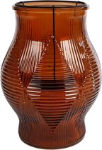 Windlicht Amber Glas, 23,5cm