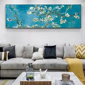 Canvas Schilderij * Vincent Van Gogh: Almond Blossom * Kleur - 50 x 150 cm