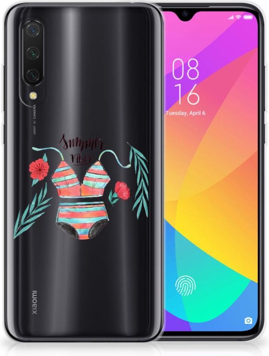 Xiaomi Mi 9 Lite Telefoonhoesje met Naam Boho Summer