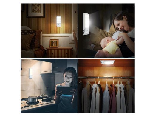 Actie Bedlampje - Nachtlampje Toffe Peer - USB oplaadbaar - Met Timer