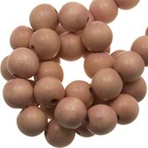 Afrikaanse Witte Opaal Kralen (6 mm) 60 Stuks