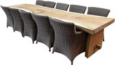 Boomstam Julie tuinset 400x100xH77,5 cm 11-delig