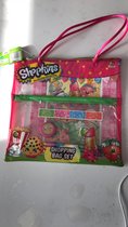 shopkins staionary shopping tas set 26 x 26 cm