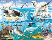 Larsen Legpuzzel Maxi Noordpooldieren 75 Stukjes