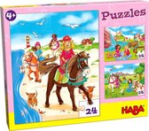 Haba - Puzzel - Paardenvriendinnen - 3x24st.