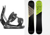Nidecker Play 159Wide - snowboardset incl. flow binding