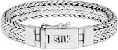 SILK Jewellery - Zilveren Armband - Alpha - 390.20 - Maat 20,0