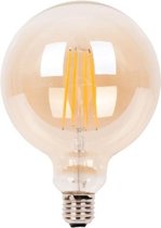 LED E27-G125-Filament lamp - 6,5W - 2700K - 700Lm - Amber