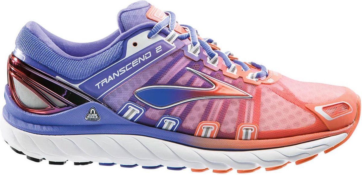 Brooks Transcend 2 Sportschoenen Maat 39 Vrouwen lila oranje