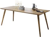 Nancy's Eettafel Mango Hout - Eettafels Woonkamer - Eettafel Hout 120 x 60 x 76 cm