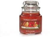 Yankee Candle Geurkaars Small Spiced Orange - 9 cm / ø 6 cm