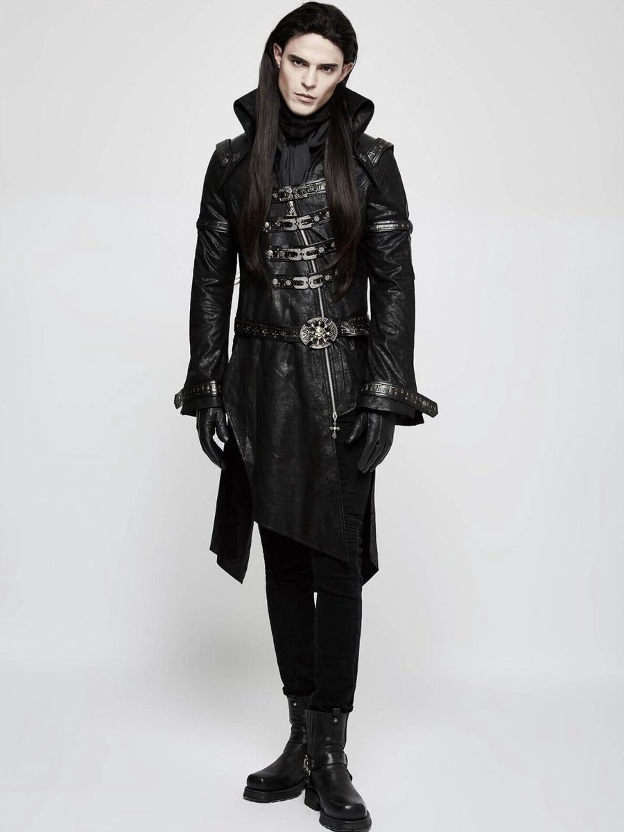 SCIONE Gothic Punk Jacket Dames Zwart Capuchon Plus Winterjas Dames Lange Jassen en Mantels Kleding kopen vanaf een prijs van 18
