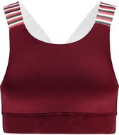 Re-Born Sport Beha X-over Dames - Burgundy - Maat M