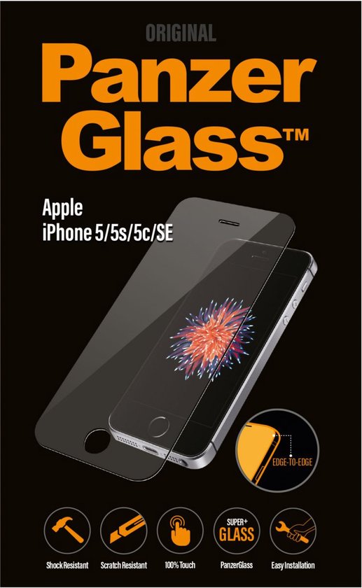 PanzerGlass Glazen Screen Protector iPhone 5 / 5C / 5S