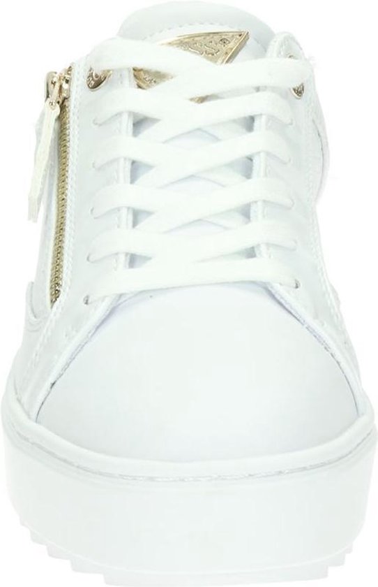 Guess Dames Lage sneakers Figgi - Wit - Maat 41 | bol.com