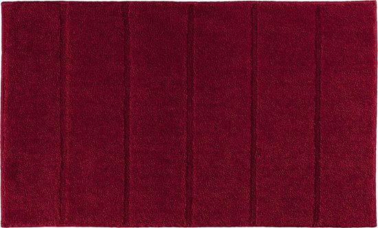 Casilin Ray - Tapis de Badmat antidérapant - Rouge - 70x120cm