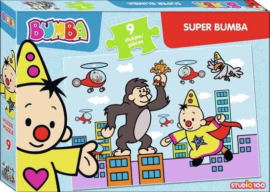 Bumba puzzel - 9 stukjes - Super Bumba | bol.com