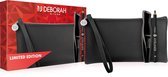 Deborah Milano Absolute Volume Mascara Kit - Limited Edition Kit met Volume Mascara Zwart, 24Ore Eyepencil Zwart & Black Pouch