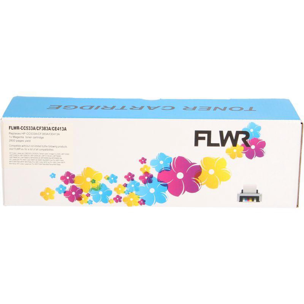 FLWR - Toner / 305A / Magenta - Geschikt voor HP