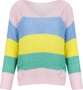 Pastels rainbow sweater