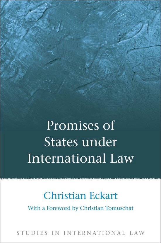 Promises of States Under International Law - cover