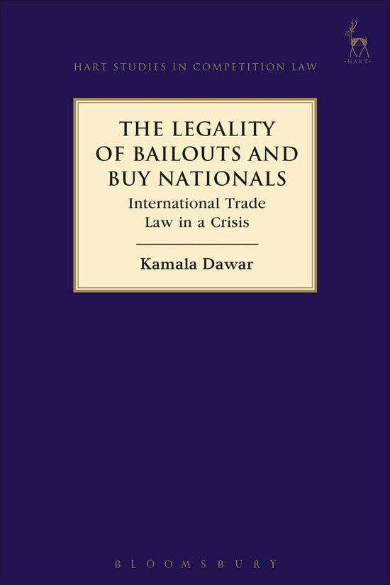 Hart Studies in Competition Law - The Legality of Bailouts a ... - cover