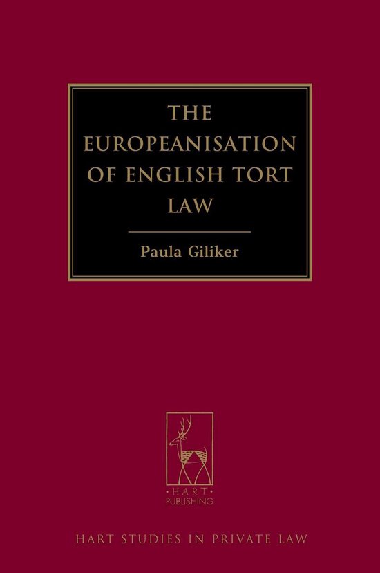 The Europeanisation of English Tort Law - cover