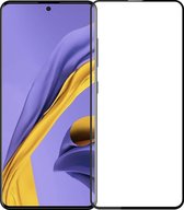 Shop4 - Samsung Galaxy A51 Glazen Screenprotector - Edge-To-Edge Gehard Glas Transparant