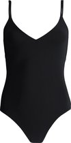 Barts - Solid V-Neck One Piece - black - Vrouwen - Maat 40