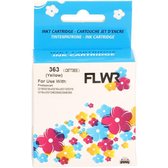 FLWR - Cartouche d'encre / 363 / Jaune - Convient pour HP