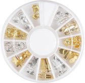 Display Gold Silver Charm Mix