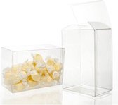 Plastiek Doosjes 10,3x7,6x15,6cm Kristalhelder (25 stuks) | Geschenkdoos