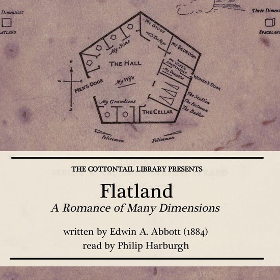 Flatland: A Romance of Many Dimensions - cover