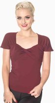 Dancing Days - SHE WHO DARES Top - XL - Rood