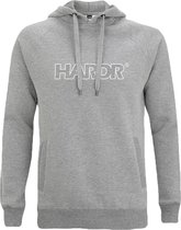 HARDR Outlined Hoodie Grey - Maat M