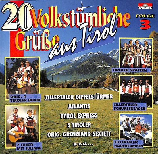 20 Volkst³mliche Gr³sse Aus Tirol