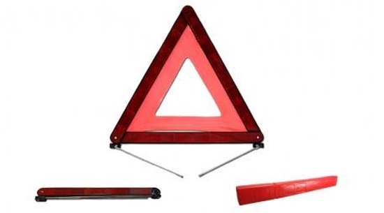 Gevaren driehoek - Uitklapbaar - inclusief opberg hoes- E-Keurmerk